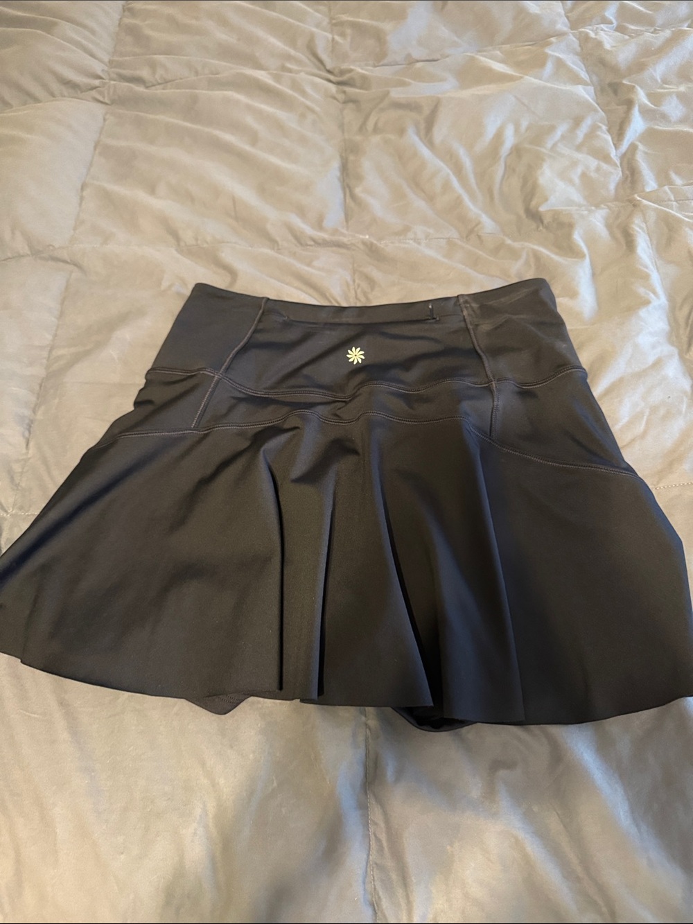 Athleta Navy Ace Tennis Skirt 13.5 inch.